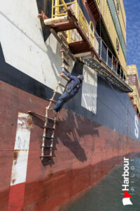 Pilot board MSC Johannesburg V