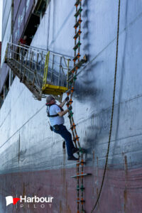 Pilot board Zim Atlantic